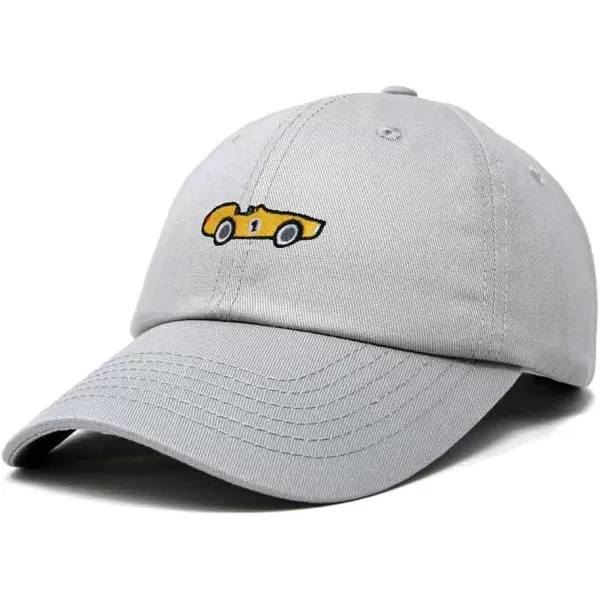 DALIX Race Car Embroidered Dad Cap Classic Cotton Baseball Hat Mens