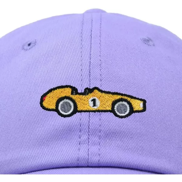 DALIX Race Car Embroidered Dad Cap Classic Cotton Baseball Hat Mens