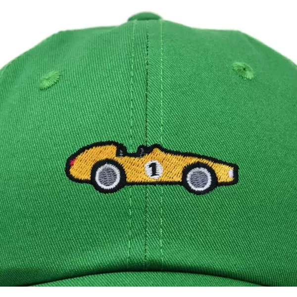 DALIX Race Car Embroidered Dad Cap Classic Cotton Baseball Hat Mens