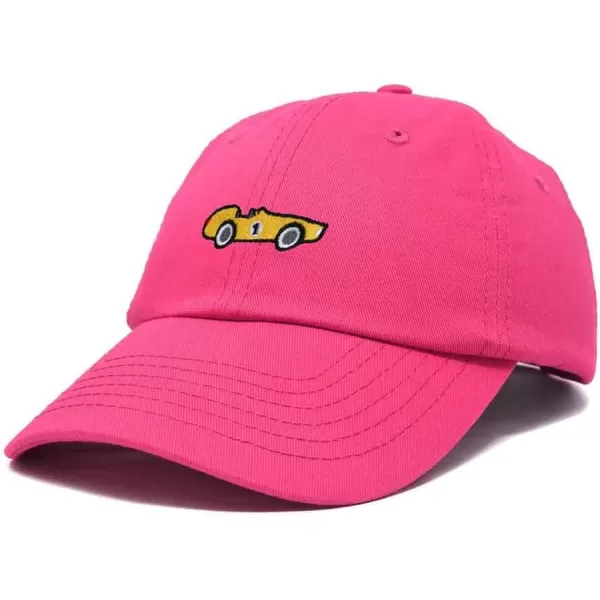 DALIX Race Car Embroidered Dad Cap Classic Cotton Baseball Hat Mens
