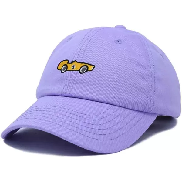 DALIX Race Car Embroidered Dad Cap Classic Cotton Baseball Hat Mens