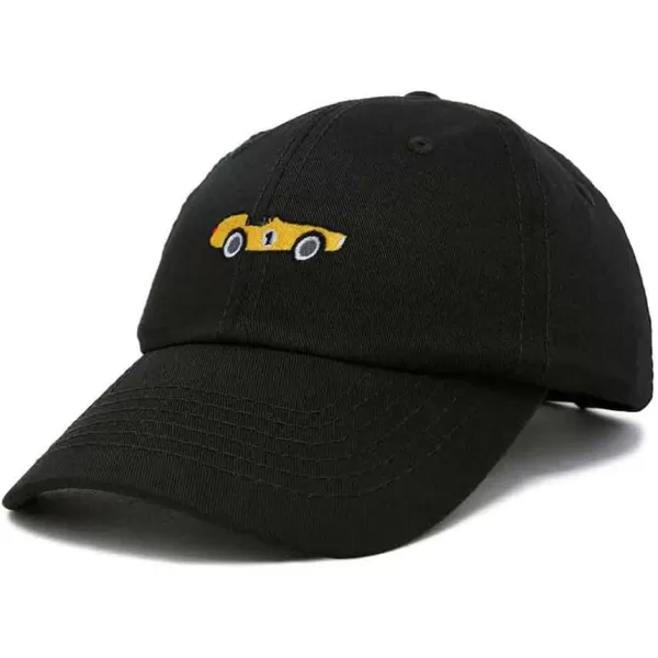 DALIX Race Car Embroidered Dad Cap Classic Cotton Baseball Hat Mens