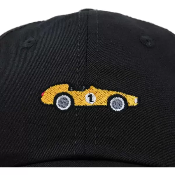 DALIX Race Car Embroidered Dad Cap Classic Cotton Baseball Hat Mens
