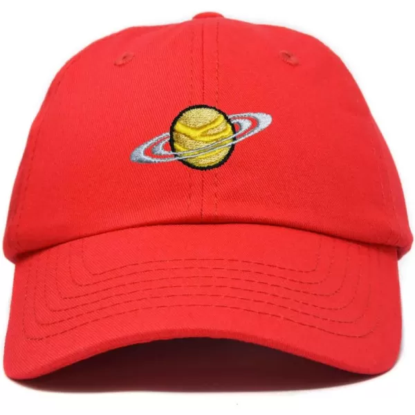 DALIX Embroidered Saturn Baseball Cap Cotton Dad Hat Men