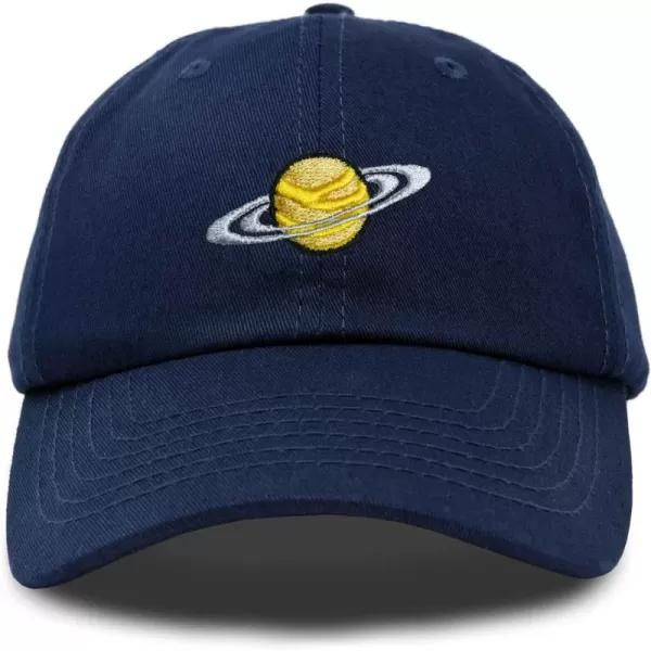 DALIX Embroidered Saturn Baseball Cap Cotton Dad Hat Men