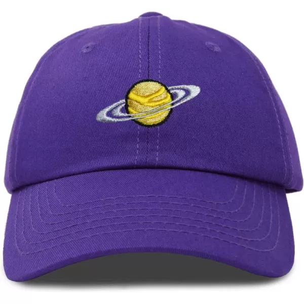 DALIX Embroidered Saturn Baseball Cap Cotton Dad Hat Men
