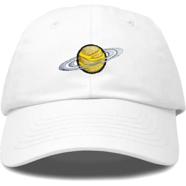 DALIX Embroidered Saturn Baseball Cap Cotton Dad Hat Men