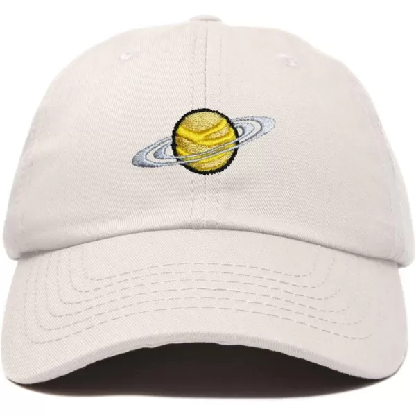 DALIX Embroidered Saturn Baseball Cap Cotton Dad Hat Men