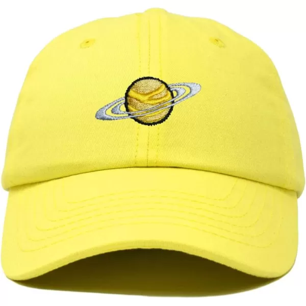 DALIX Embroidered Saturn Baseball Cap Cotton Dad Hat Men
