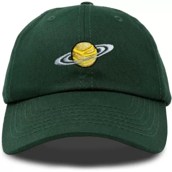 DALIX Embroidered Saturn Baseball Cap Cotton Dad Hat Men
