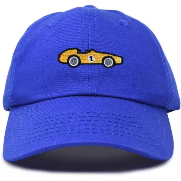 DALIX Race Car Embroidered Dad Cap Classic Cotton Baseball Hat Mens