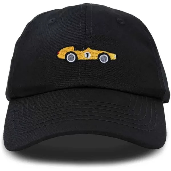 DALIX Race Car Embroidered Dad Cap Classic Cotton Baseball Hat Mens