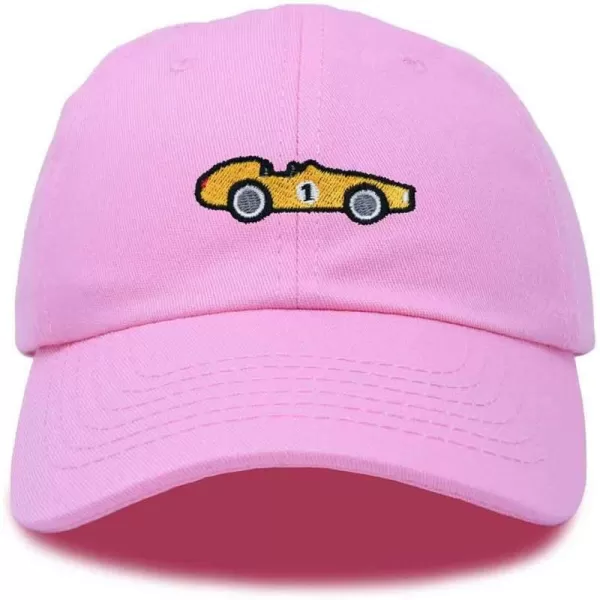 DALIX Race Car Embroidered Dad Cap Classic Cotton Baseball Hat Mens