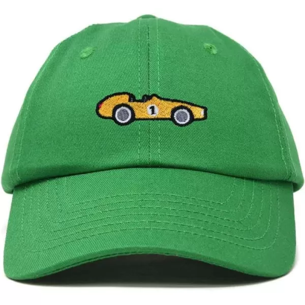 DALIX Race Car Embroidered Dad Cap Classic Cotton Baseball Hat Mens