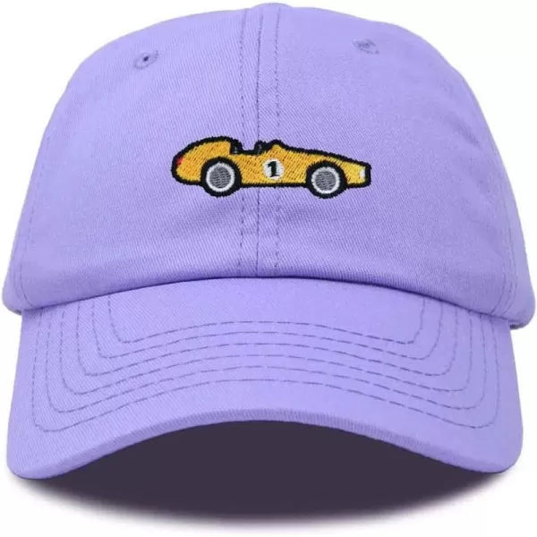 DALIX Race Car Embroidered Dad Cap Classic Cotton Baseball Hat Mens