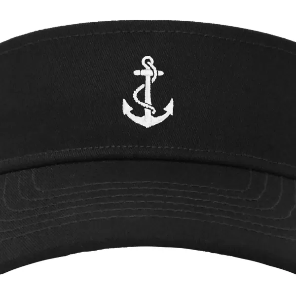 DALIX Anchor Embroidered Hat Adjustable Cotton Men Women Classic