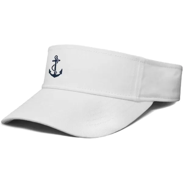 DALIX Anchor Embroidered Hat Adjustable Cotton Men Women Classic