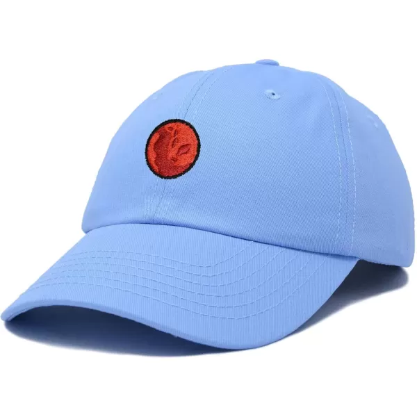 DALIX Embroidered Mars Baseball Cap Cotton Dad Hat Men
