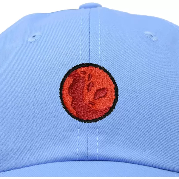 DALIX Embroidered Mars Baseball Cap Cotton Dad Hat Men