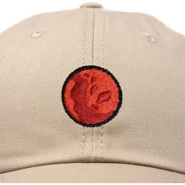 DALIX Embroidered Mars Baseball Cap Cotton Dad Hat Men