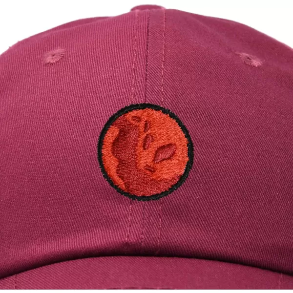DALIX Embroidered Mars Baseball Cap Cotton Dad Hat Men