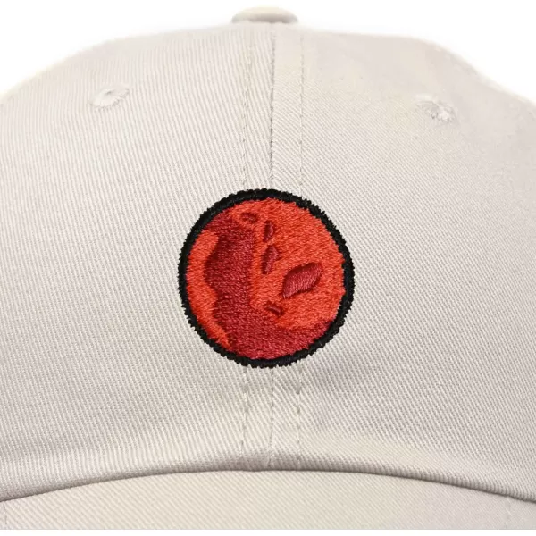 DALIX Embroidered Mars Baseball Cap Cotton Dad Hat Men