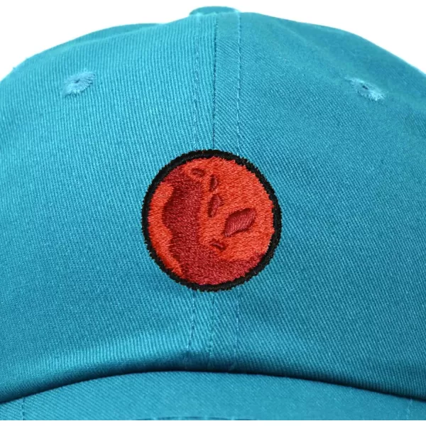 DALIX Embroidered Mars Baseball Cap Cotton Dad Hat Men