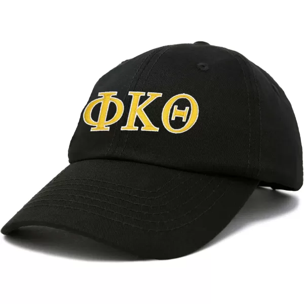 DALIX Phi Kappa Theta Greek Letters Ball Cap Embroidered Hat