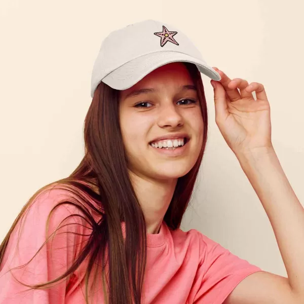 DALIX Starfish Cotton Dad Cap Embroidered Baseball Hat
