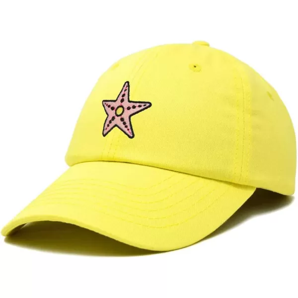 DALIX Starfish Cotton Dad Cap Embroidered Baseball Hat