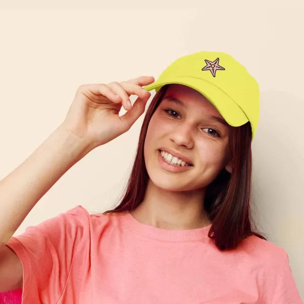 DALIX Starfish Cotton Dad Cap Embroidered Baseball Hat
