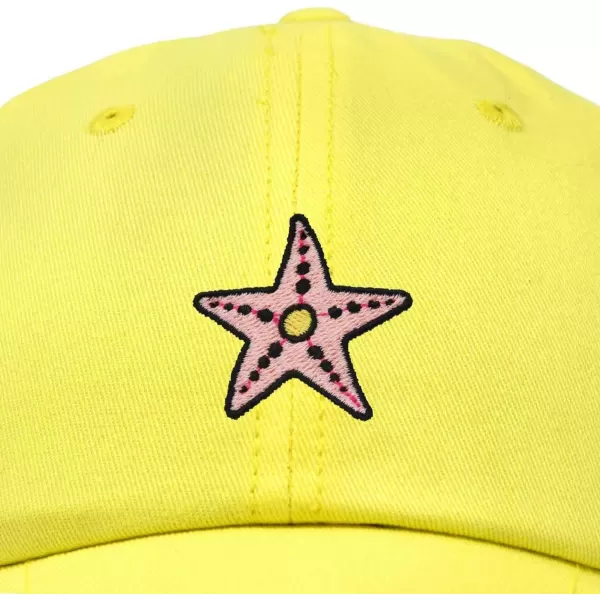 DALIX Starfish Cotton Dad Cap Embroidered Baseball Hat