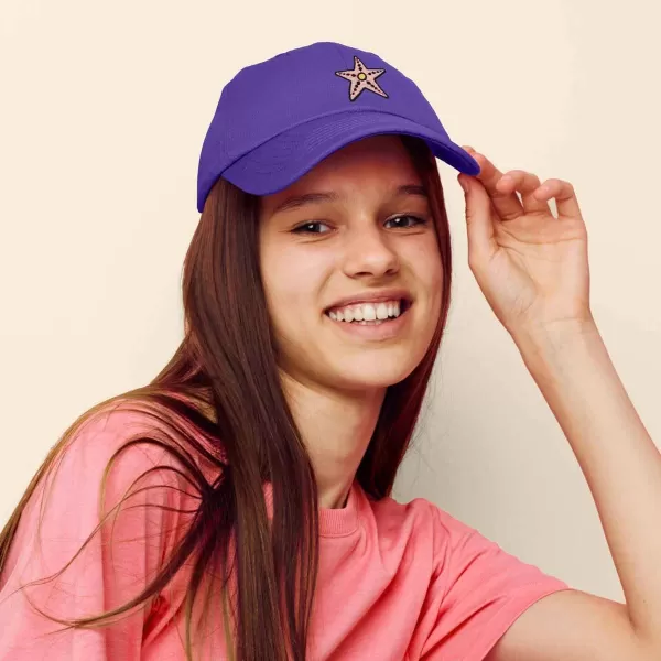 DALIX Starfish Cotton Dad Cap Embroidered Baseball Hat