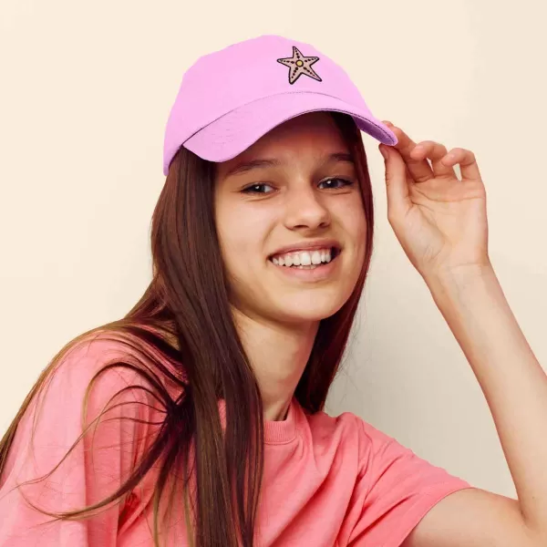 DALIX Starfish Cotton Dad Cap Embroidered Baseball Hat