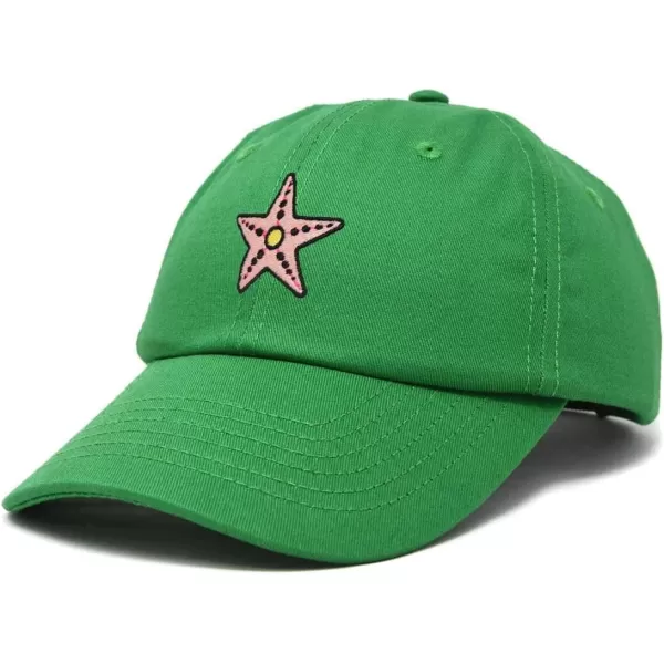 DALIX Starfish Cotton Dad Cap Embroidered Baseball Hat