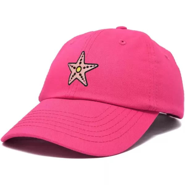 DALIX Starfish Cotton Dad Cap Embroidered Baseball Hat