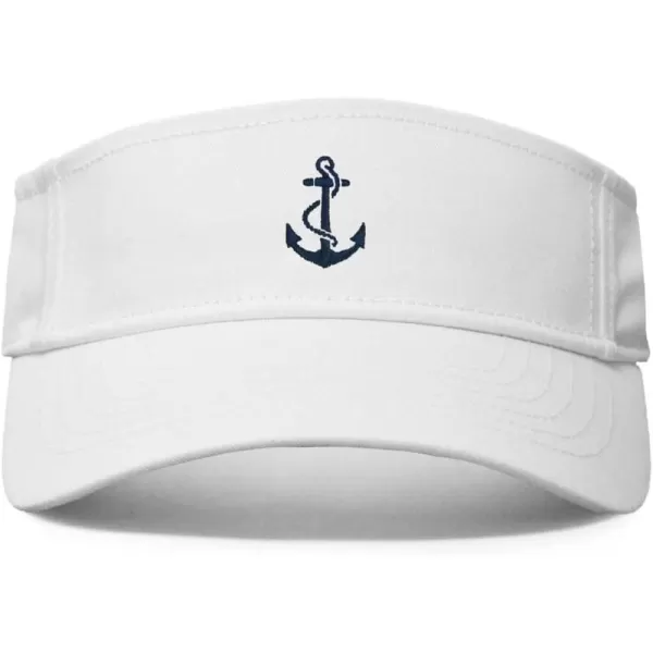 DALIX Anchor Embroidered Hat Adjustable Cotton Men Women Classic