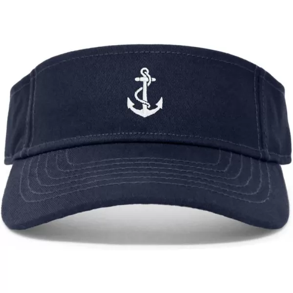 DALIX Anchor Embroidered Hat Adjustable Cotton Men Women Classic