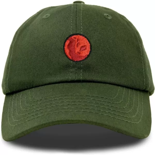 DALIX Embroidered Mars Baseball Cap Cotton Dad Hat Men