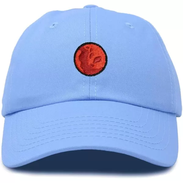 DALIX Embroidered Mars Baseball Cap Cotton Dad Hat Men