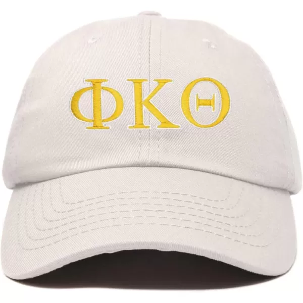 DALIX Phi Kappa Theta Greek Letters Ball Cap Embroidered Hat