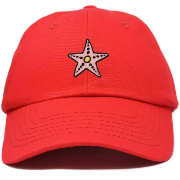 DALIX Starfish Cotton Dad Cap Embroidered Baseball Hat