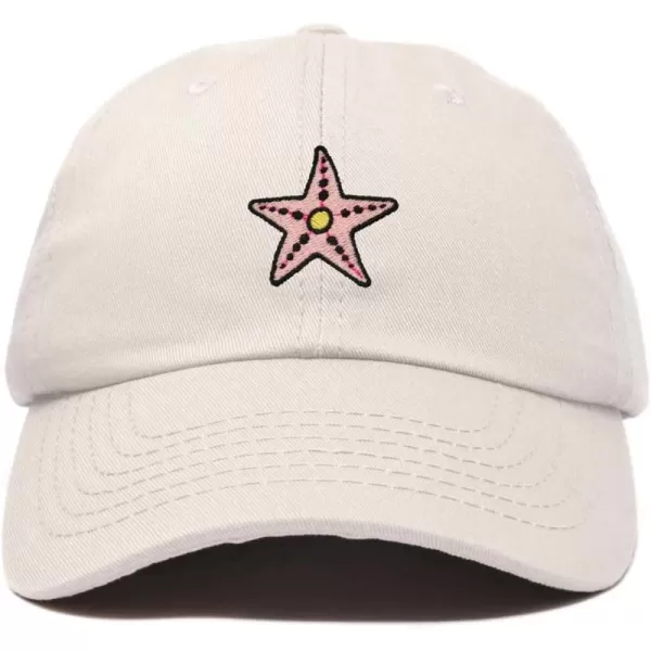 DALIX Starfish Cotton Dad Cap Embroidered Baseball Hat