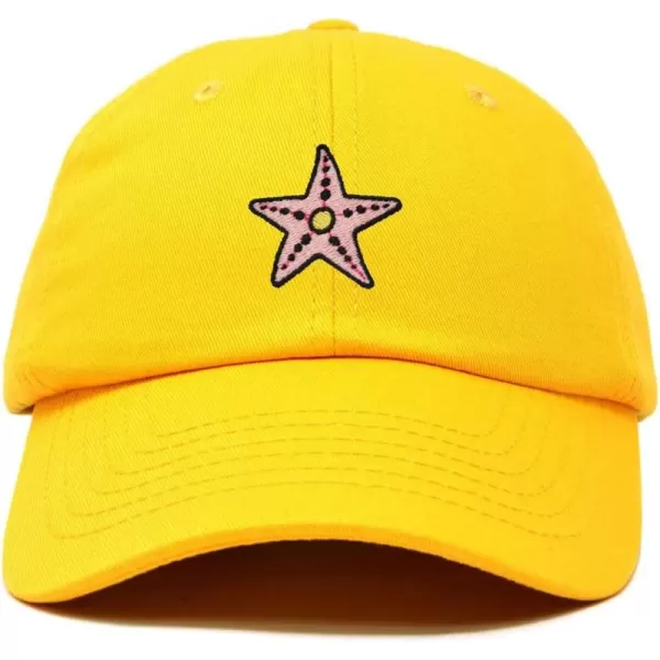 DALIX Starfish Cotton Dad Cap Embroidered Baseball Hat