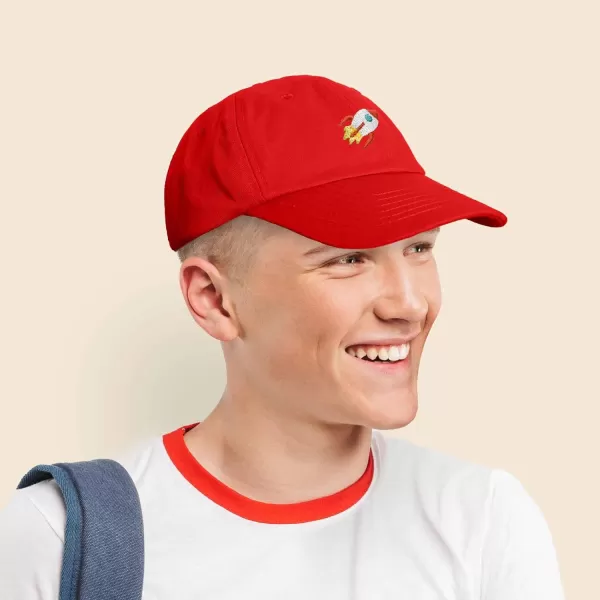 DALIX Rocket Hat Space Dad Caps Embroidered Custom Cap Cotton Hats NASA