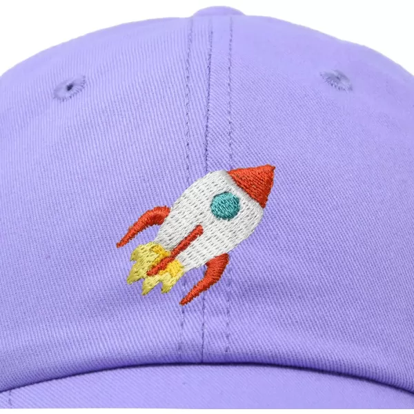 DALIX Rocket Hat Space Dad Caps Embroidered Custom Cap Cotton Hats NASA