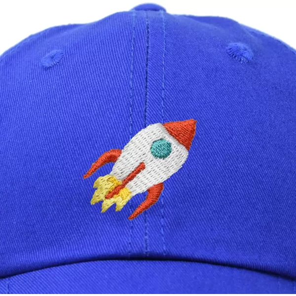 DALIX Rocket Hat Space Dad Caps Embroidered Custom Cap Cotton Hats NASA