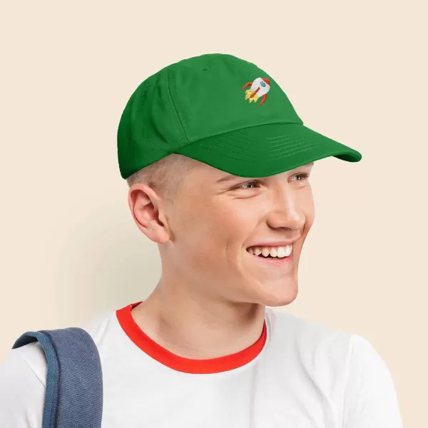 DALIX Rocket Hat Space Dad Caps Embroidered Custom Cap Cotton Hats NASA
