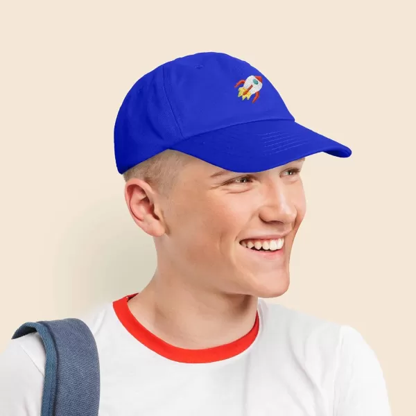 DALIX Rocket Hat Space Dad Caps Embroidered Custom Cap Cotton Hats NASA
