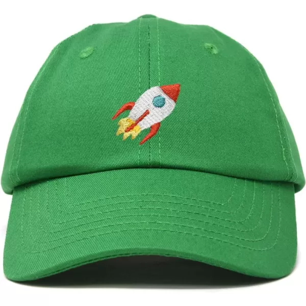 DALIX Rocket Hat Space Dad Caps Embroidered Custom Cap Cotton Hats NASA
